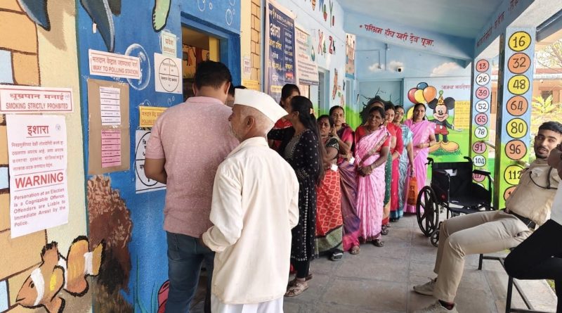 पुरंदर तालुक्यात ६८ टक्के मतदान