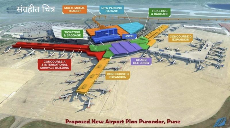 पुरंदर विमानतळ जमीन अधिग्रहण, दर ठरला. एकरी १ कोटी ६१ लाख रुपये देणार, एकूण २ कोटीवर मोबदला janarw